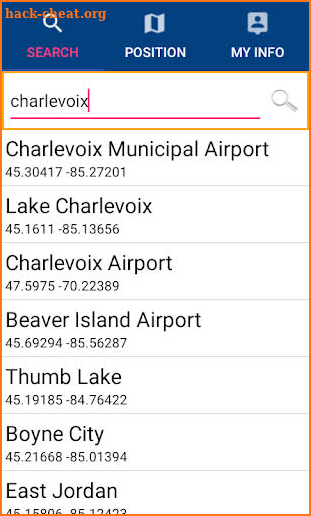 Lake Charlevoix MI GPS Charts screenshot