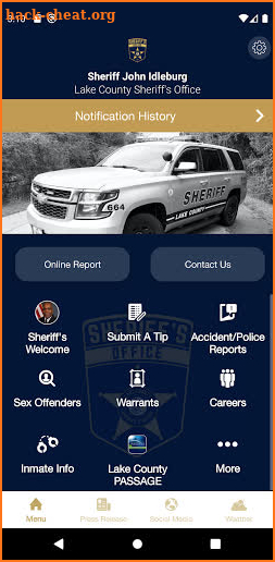 Lake County Sheriff IL screenshot