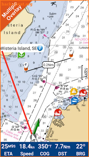 Lake Granger GPS Map Navigator screenshot