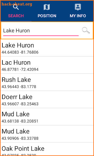 Lake Huron GPS Map Navigator screenshot
