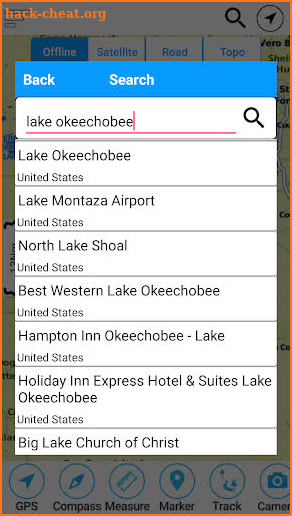 Lake Okeechobee Offline Charts screenshot