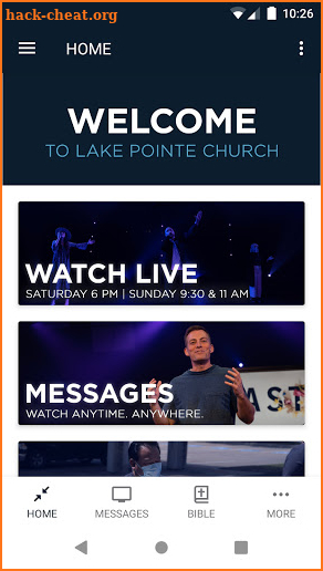Lake Pointe Church screenshot
