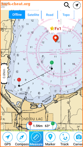 Lake Powell Offline GPS Charts screenshot