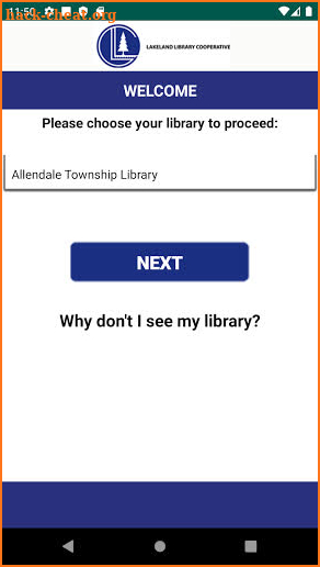 Lakeland Library Cooperative screenshot