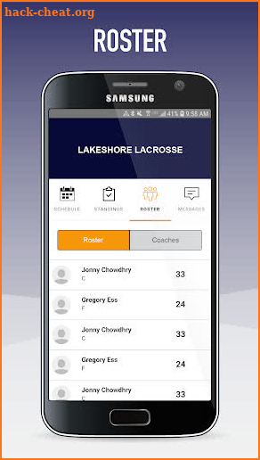 Lakeshore Lacrosse screenshot