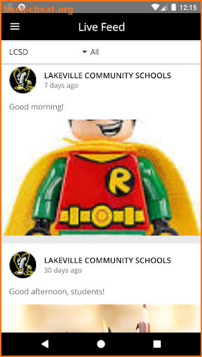 LakeVille Community Schools screenshot