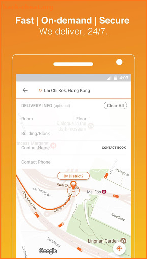 Lalamove - Express & Reliable Courier Delivery App screenshot