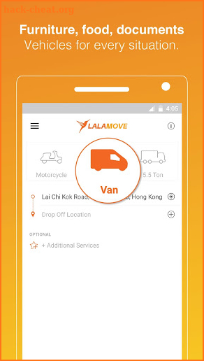 Lalamove - Express & Reliable Courier Delivery App screenshot