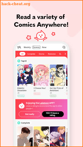 Lalatoon - Comics & Manga & Webtoon screenshot