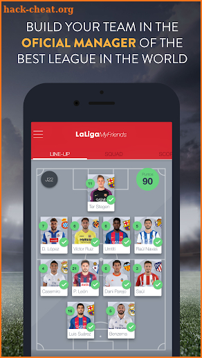 LaLiga Fantasy MARCA️ 2018 ⚽️  Football Manager screenshot