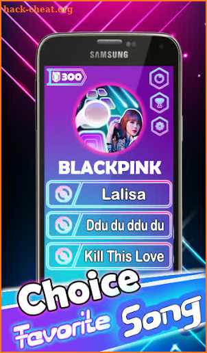 Lalisa Blackpink Tiles Hop screenshot