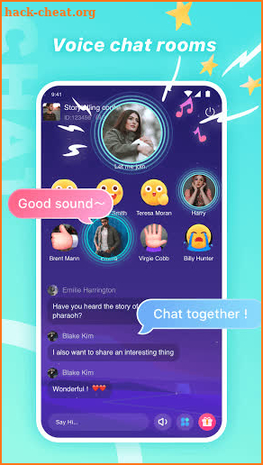 Lama—Private Voice Chat Rooms screenshot