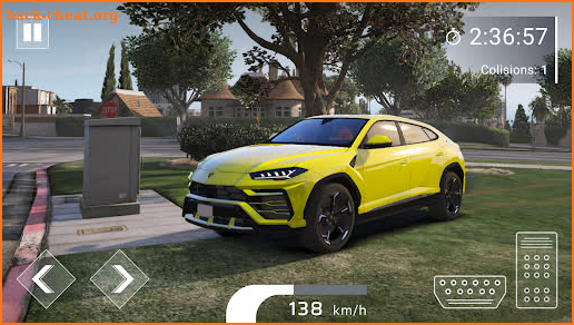 Lamborghini URUS Driving Racer screenshot