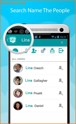 Lamon-Video calls and chat screenshot
