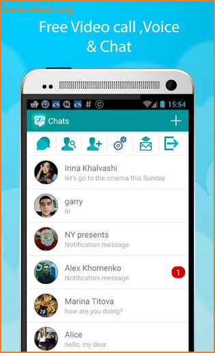Lamon-Video calls and chat screenshot