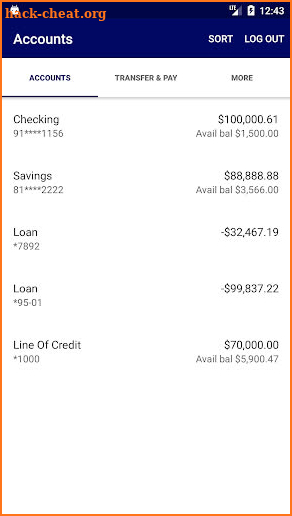 Lan-Fair Federal Credit Union screenshot