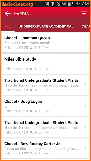 Lancaster Bible College Mobile screenshot