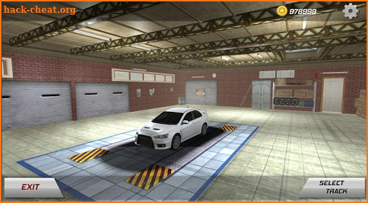 Lancer Evo Car Race Drift Simulator screenshot