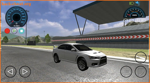 Lancer Evo Car Race Drift Simulator screenshot