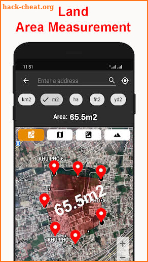 Land Area Calculator – Land Distance Calculator screenshot