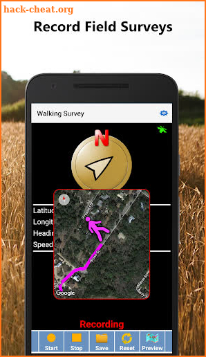 Land Calculator: Survey Area, Perimeter, Distance screenshot