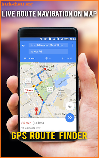 Land Measurement and location tracker app screenshot