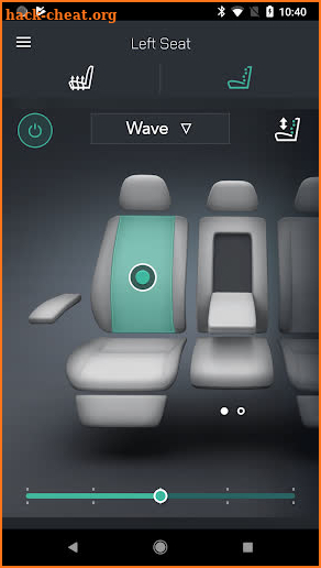 Land Rover Comfort Controller screenshot