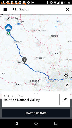 Land Rover Route Planner screenshot