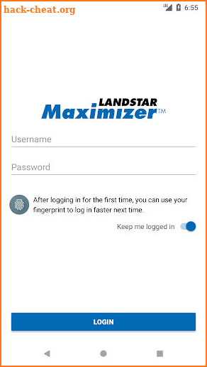 Landstar Maximizer™ app - Just use ASK MAX™ screenshot