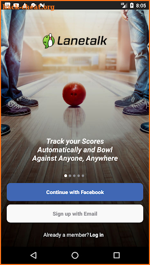 Lanetalk - Bowling App screenshot