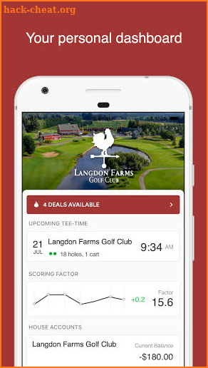 Langdon Farms Golf Club screenshot
