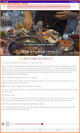 Langtern Chinese (汉语) screenshot
