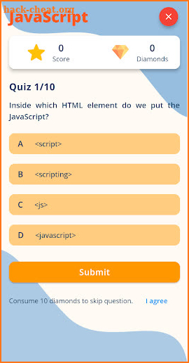 Language Program Quiz screenshot