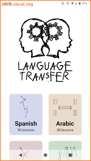 Language Transfer screenshot