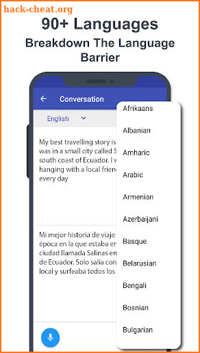 Language Translator - Translate Voice & Text screenshot