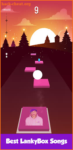 LankyBox Tiles Dance Game screenshot