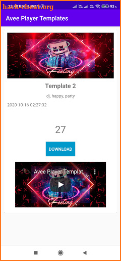 Lantas: Avee Player Templates Download screenshot