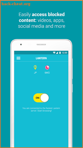 Lantern: Better than a VPN screenshot