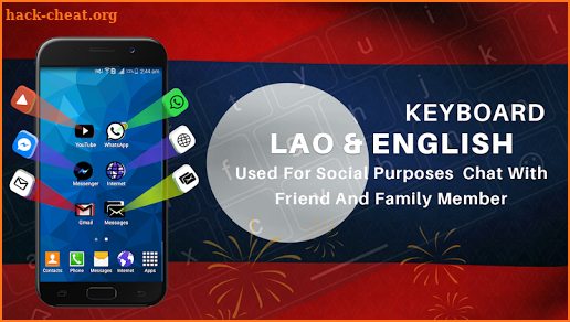 Lao Keyboard 2018, Custom Keyboard,Emoji Keyboard screenshot