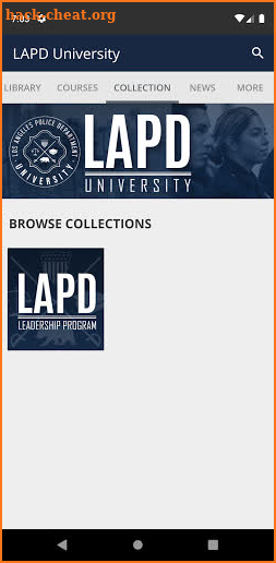 LAPD University screenshot
