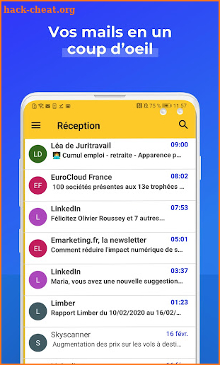 Laposte.net – boîte mail & messagerie en ligne screenshot