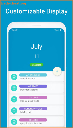 Lapse - Event Planning and Time Management Tool screenshot