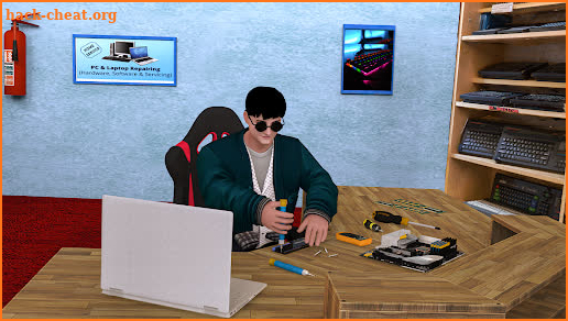 Laptop PC Tycoon Repair Games screenshot