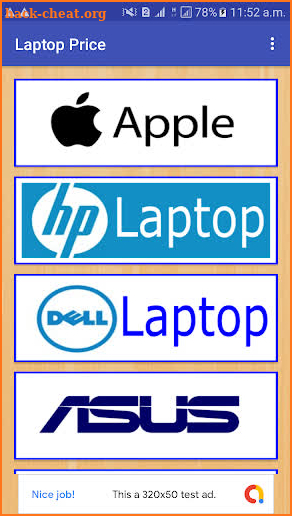 Laptop Price screenshot