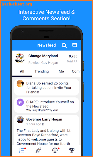 Larry Hogan For Governor screenshot