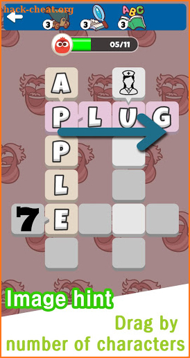LARVA JINWORD : Image Crossword Puzzle screenshot