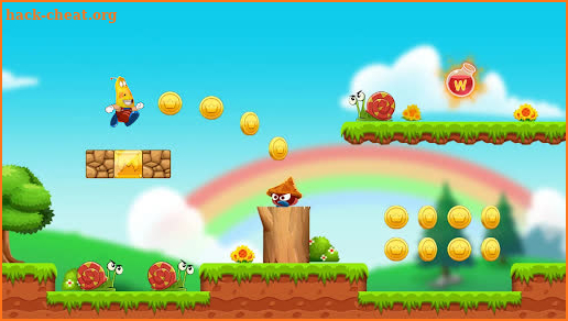 Larva World - Super Run Game screenshot