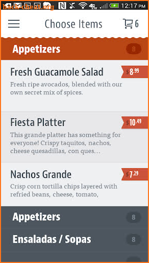 Las Fajitas Mexican Restaurant screenshot