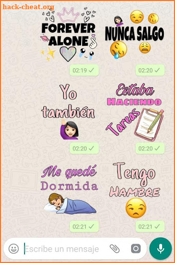Las mejores frases para WhatsApp (Español) screenshot