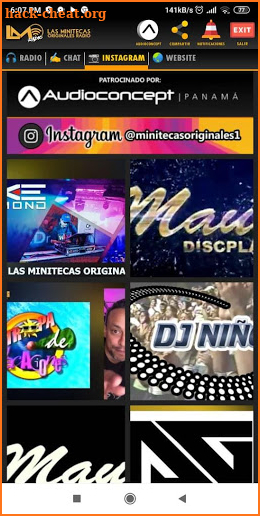 Las Minitecas Originales Radio screenshot